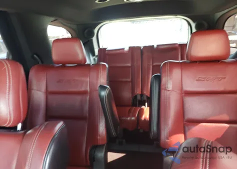 2018 Dodge Durango Srt из США, поврежденный, VIN 1C4SDJGJ4JC187597